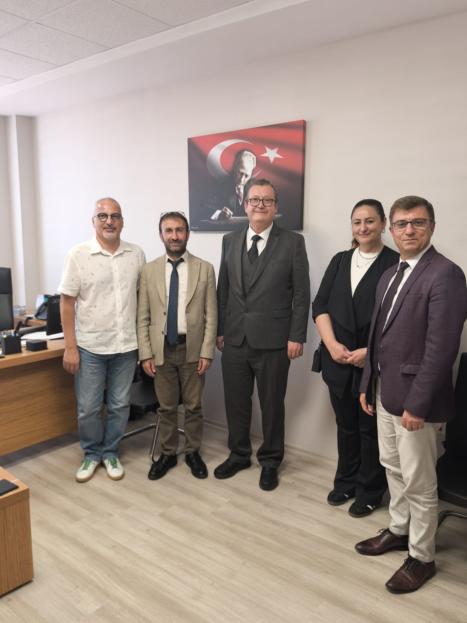Prof. Dr. Ahmet Avcı Makamında Tebrik Edildi