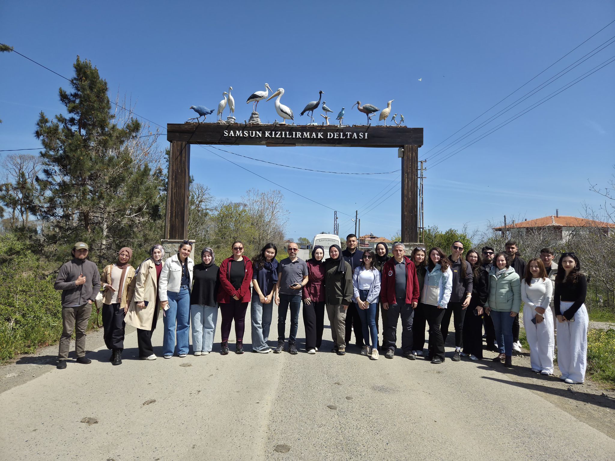 Biyoloji Bölümü Kızılırmak Deltasında  Arazi Çalışması Gerçekleştirdi