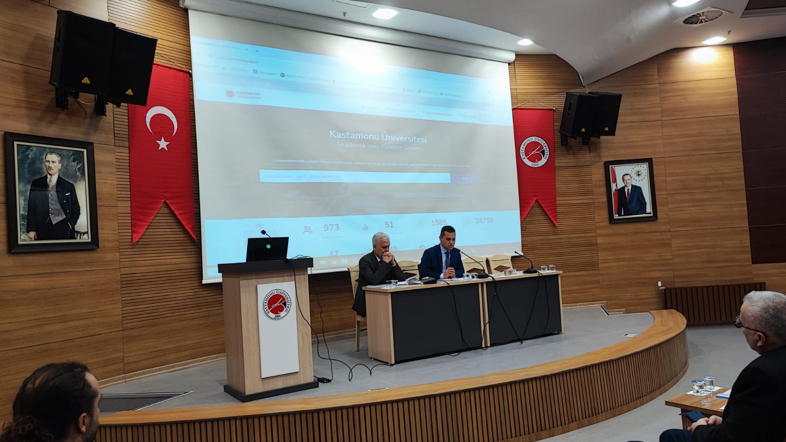 Fen fakültesi 2024-2025 Eğitim-Öğretim Yılı Güz Dönemi Akademik Kurul Toplantısı