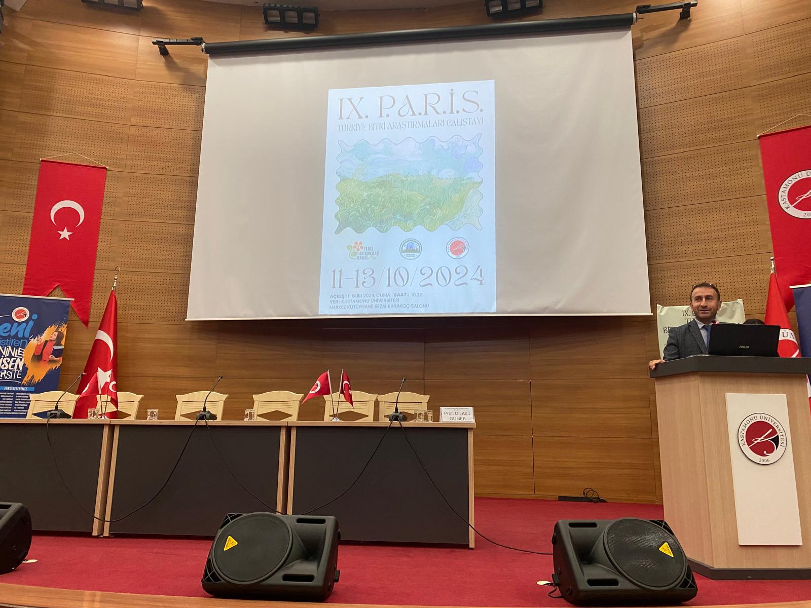 IX. PARİS Türkiye Bitki Araştırmaları Çalıştayı Üniversitemizde Düzenlendi