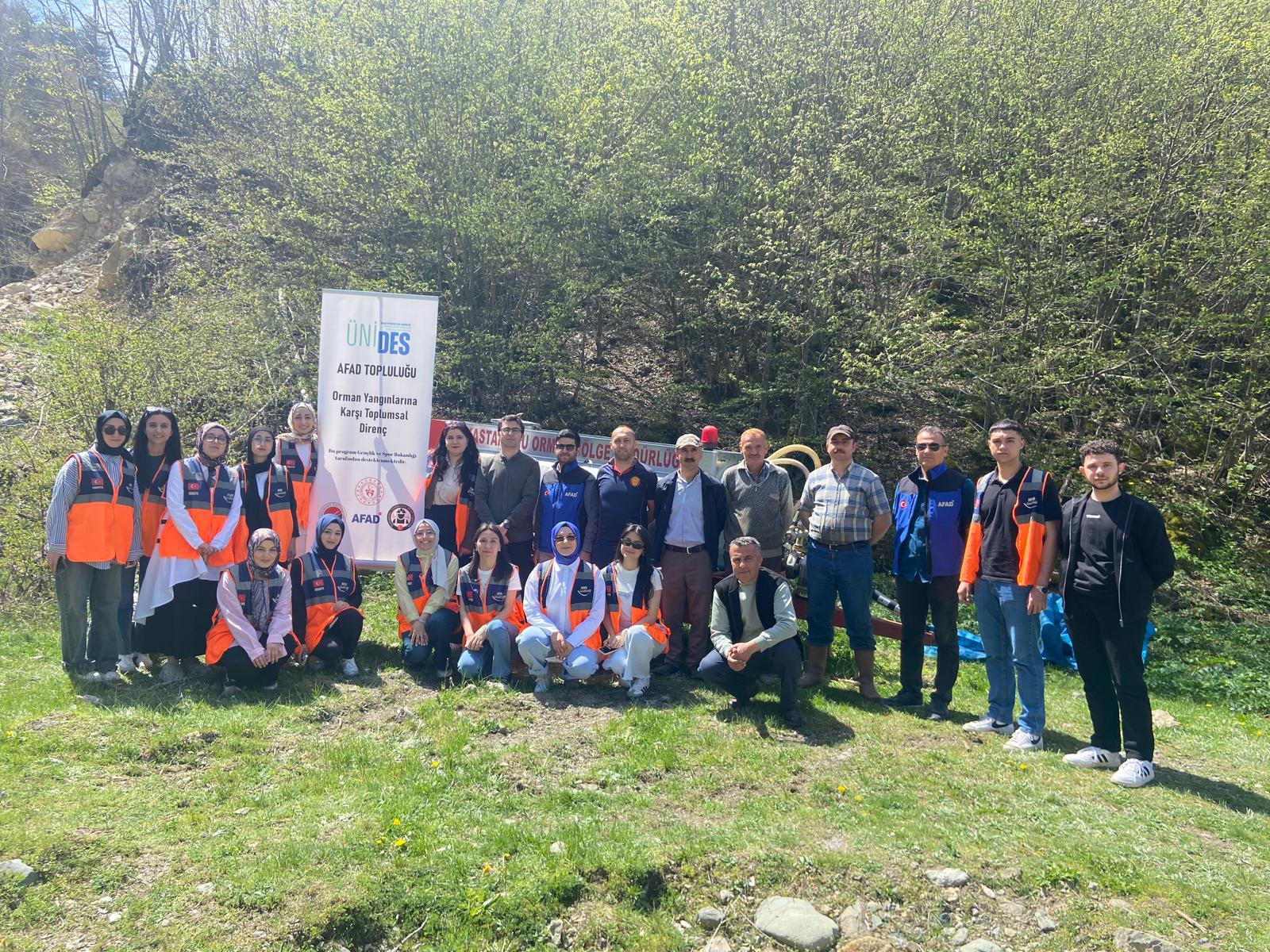 AFAD Öğrenci Topluluğumuzun ÜNİDES Projesi Başarı ile Tamamlandı