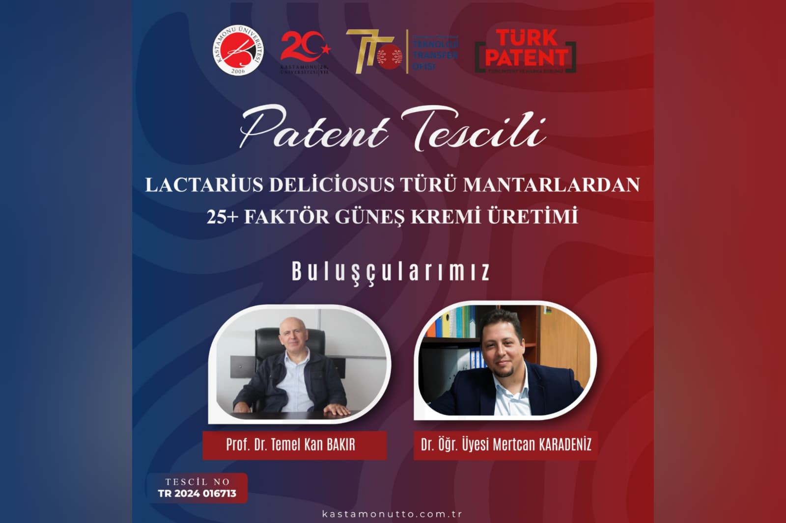 Kanlıca Mantarından Doğal İçeriklerle Geliştirilen Güneş Kremi Patentle Tescillendi