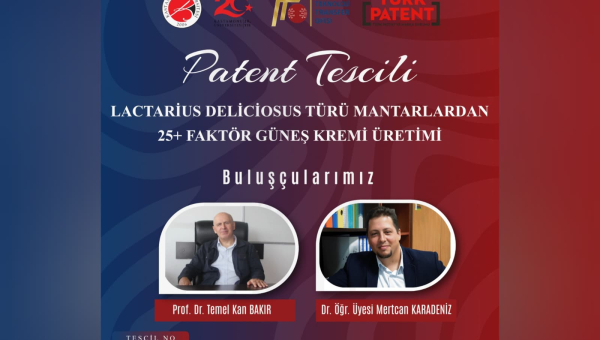 Kanlıca Mantarından Doğal İçeriklerle Geliştirilen Güneş Kremi Patentle Tescillendi