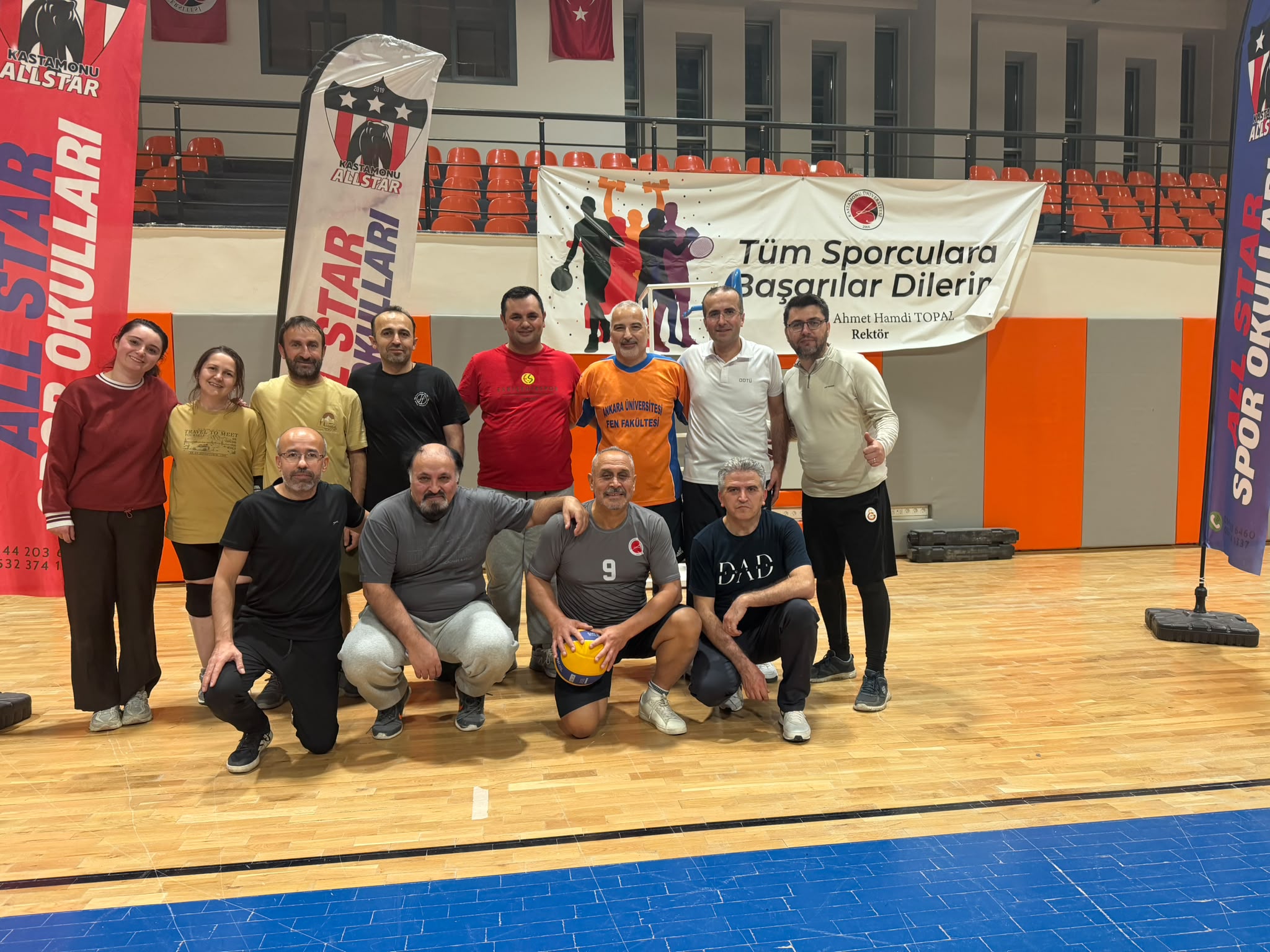 Fakültemiz akademisyenleri katılımıyla voleybol maçı düzenlendi 20.10.2026