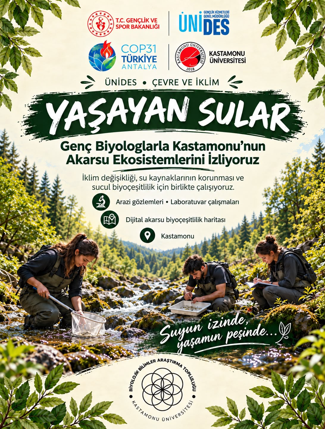 Biyolojik Bilimler Araştırma Topluluğu'nun ÜNİDES Projesi Desteklenmeye Hak Kazandı. 19.10.2026