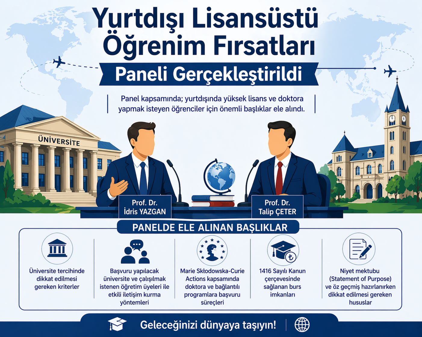 Yurtdışı Lisansüstü Öğrenim Fırsatları Paneli Gerçekleştirildi
