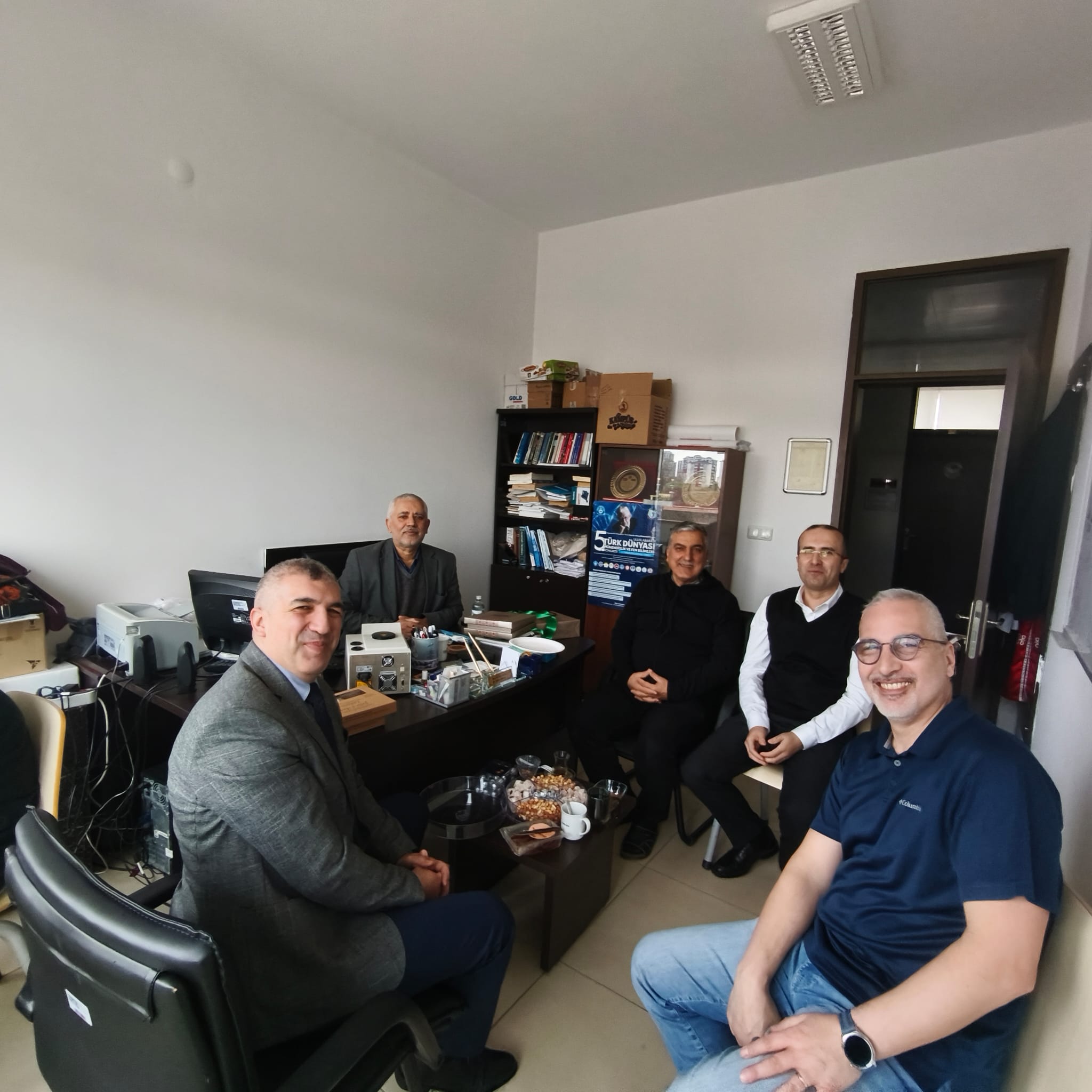 Profesör Ünvanı alan Prof. Dr. Halit MUĞLU Hocamıza Ziyaret 24.03.2026